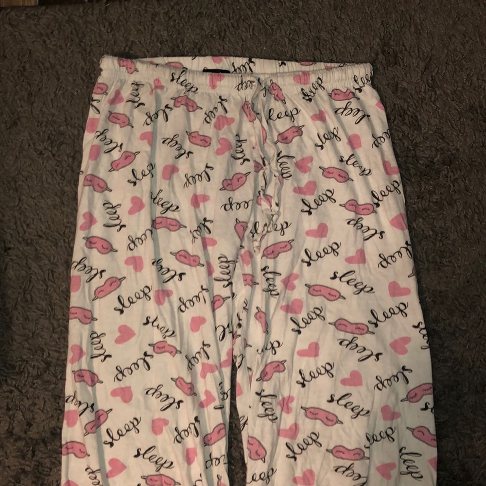 “sleep” pj bottoms